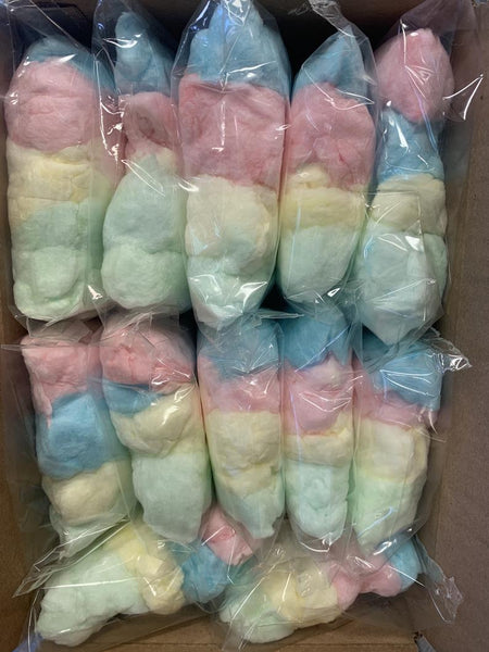 12 Small Bags of Rainbow Cotton Candy – DamnGoodPopcorn