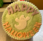 Halloween Ghost Rainbow Cotton Candy Cake