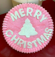 Merry Christmas Cotton Candy Cake 10" Round