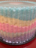 Small Easter Rainbow Cotton Candy Cake In Store Only