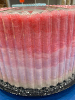 8" Round Valentines Cotton Candy Cake I Love You Cake